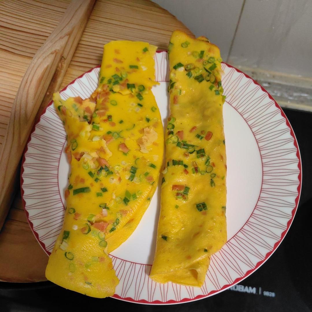 软软咸香鸡蛋饼（超详细）