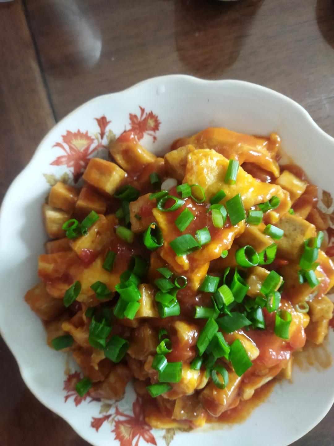 米饭杀手‼️超好吃的茄汁鸡蛋豆腐