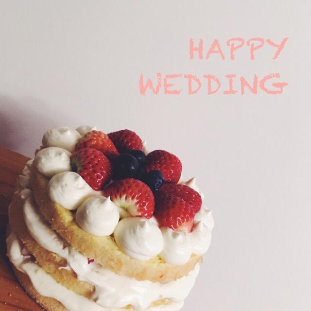 【零失败】不会裱花没关系的水果裸蛋糕 芒果裸蛋糕 完美戚风胚