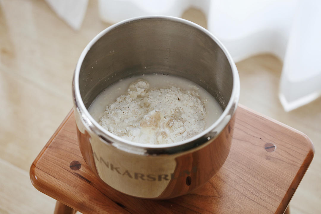 纯奶手撕吐司的做法 步骤1