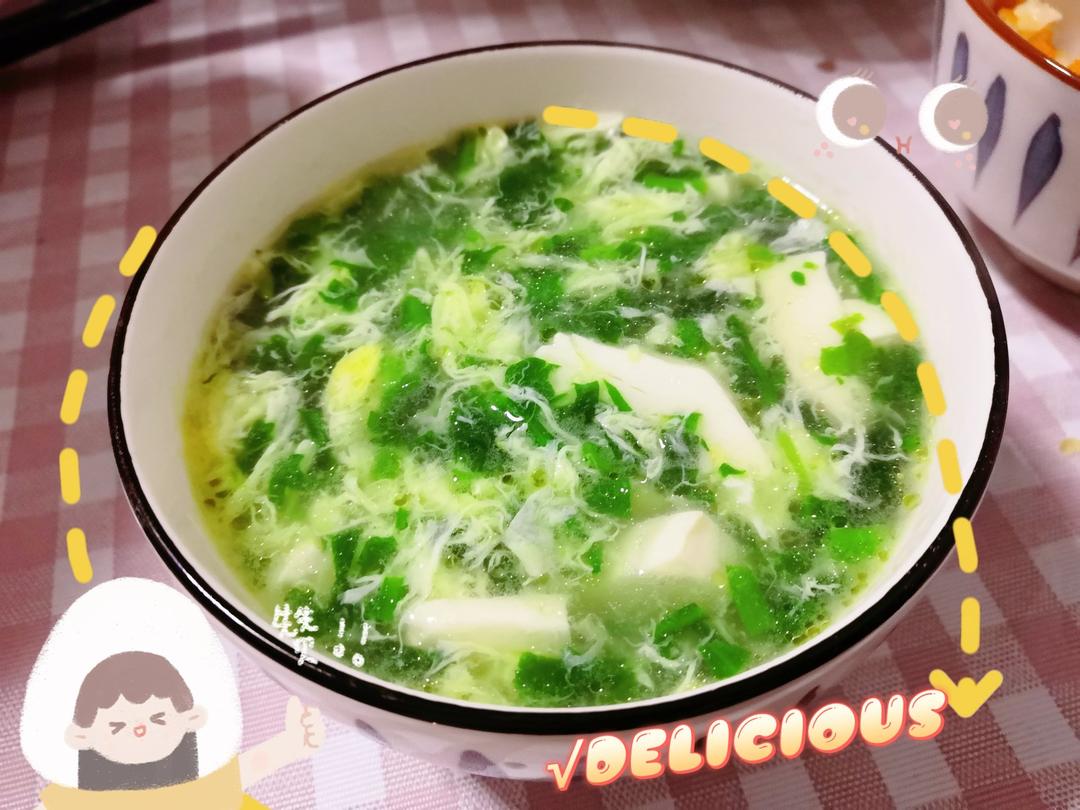 荠菜豆腐羹