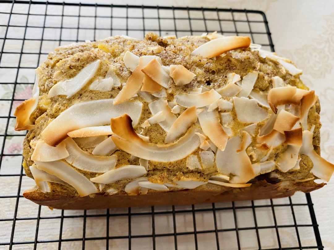 菠萝香蕉快手面包丨健康·烘焙