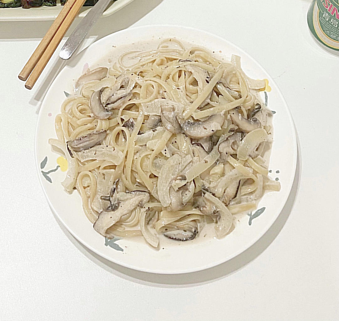 低卡白汁意面