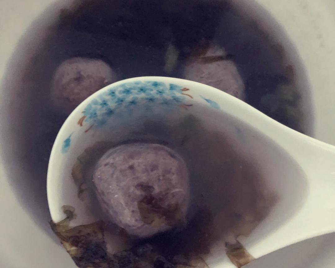 紫菜牛肉丸汤的做法