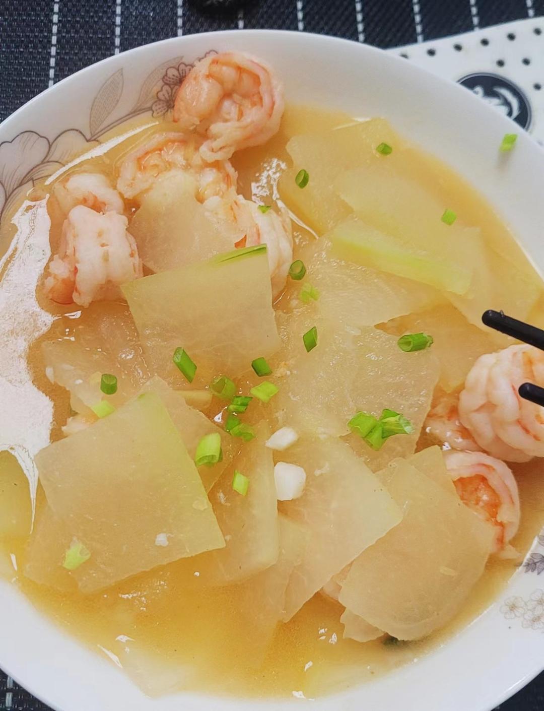 冬瓜虾仁🍤减重必吃❤️超简单零难度❤️