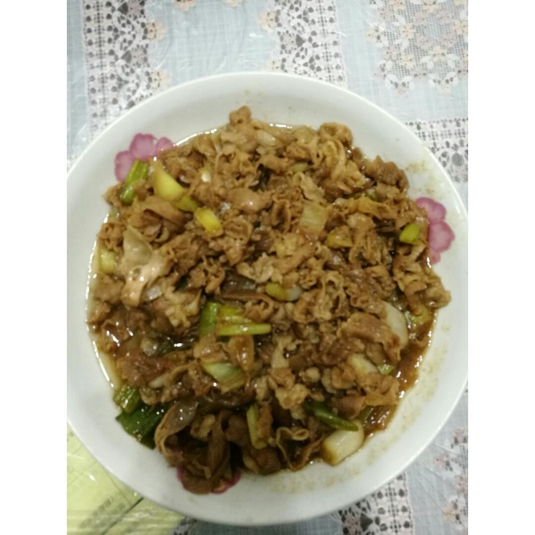 葱爆羊肉