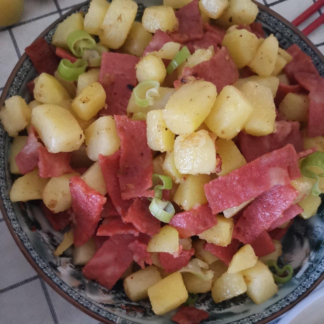 💯好吃的烧烤味培根土豆