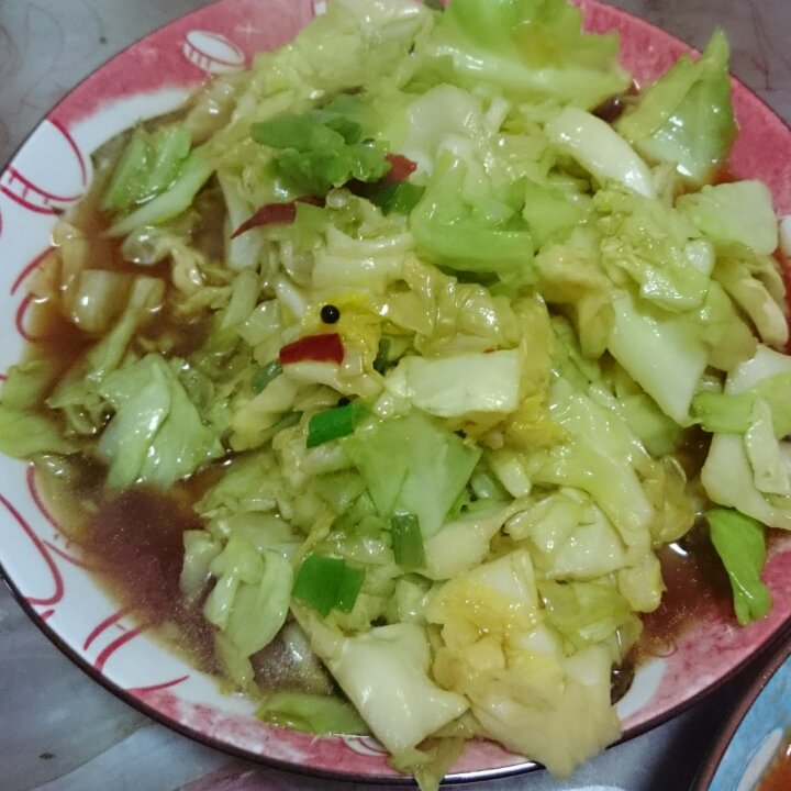 蚝油手撕包菜