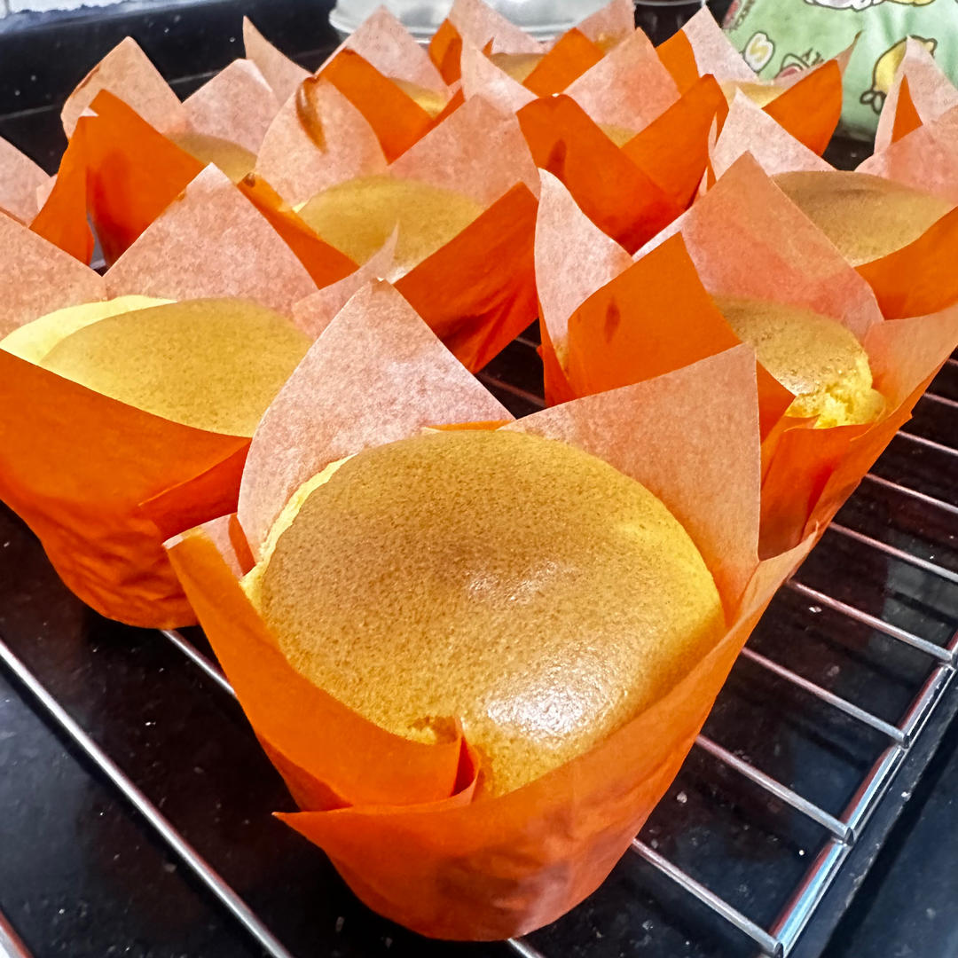 纸杯蛋糕 8寸戚风蛋糕的量