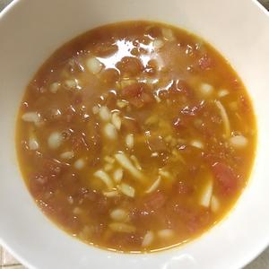番茄蘑菇浓汤的做法 步骤9