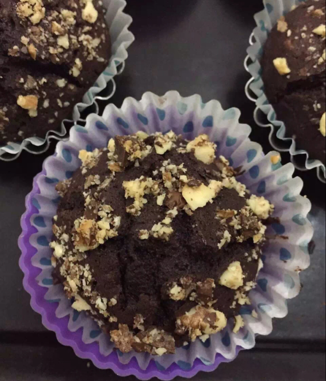 浓情巧克力摩卡马芬<Chocolate Espresso Muffins>