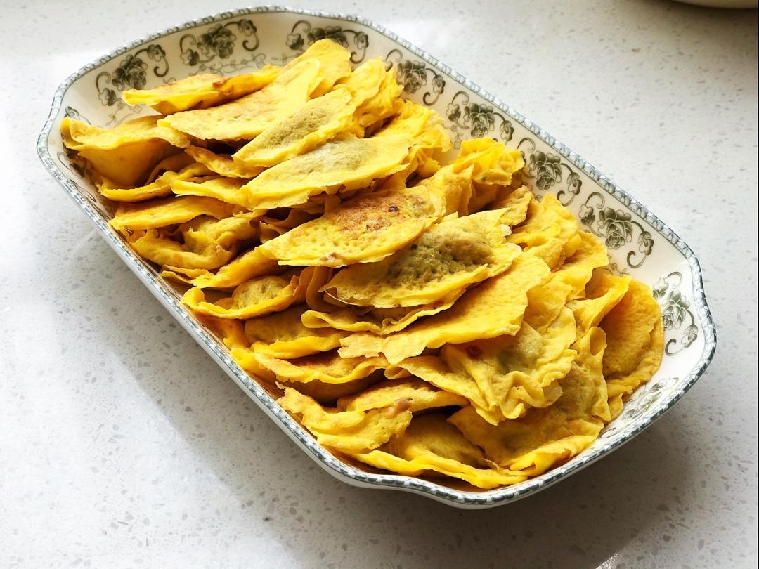 过年必备菜…蛋饺…