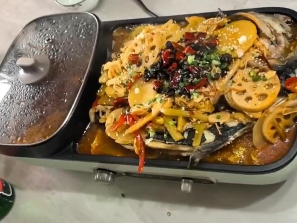 重庆烤鱼(烤箱版)爆好吃，爆简单