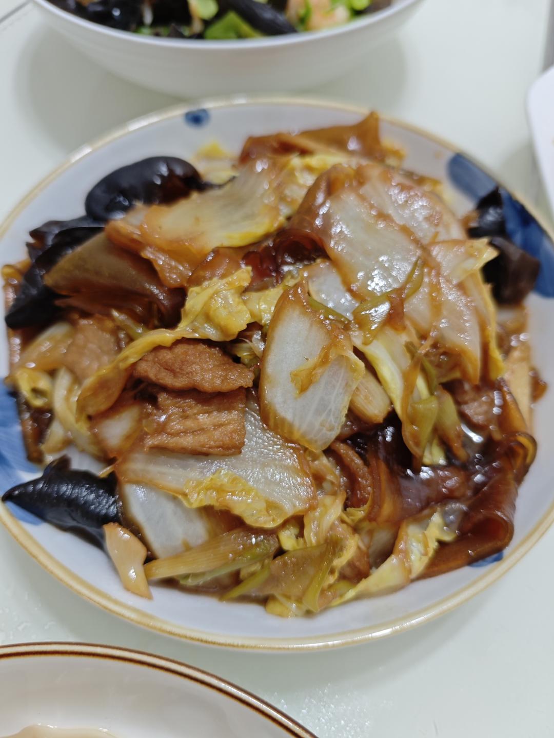 家常老厨白菜