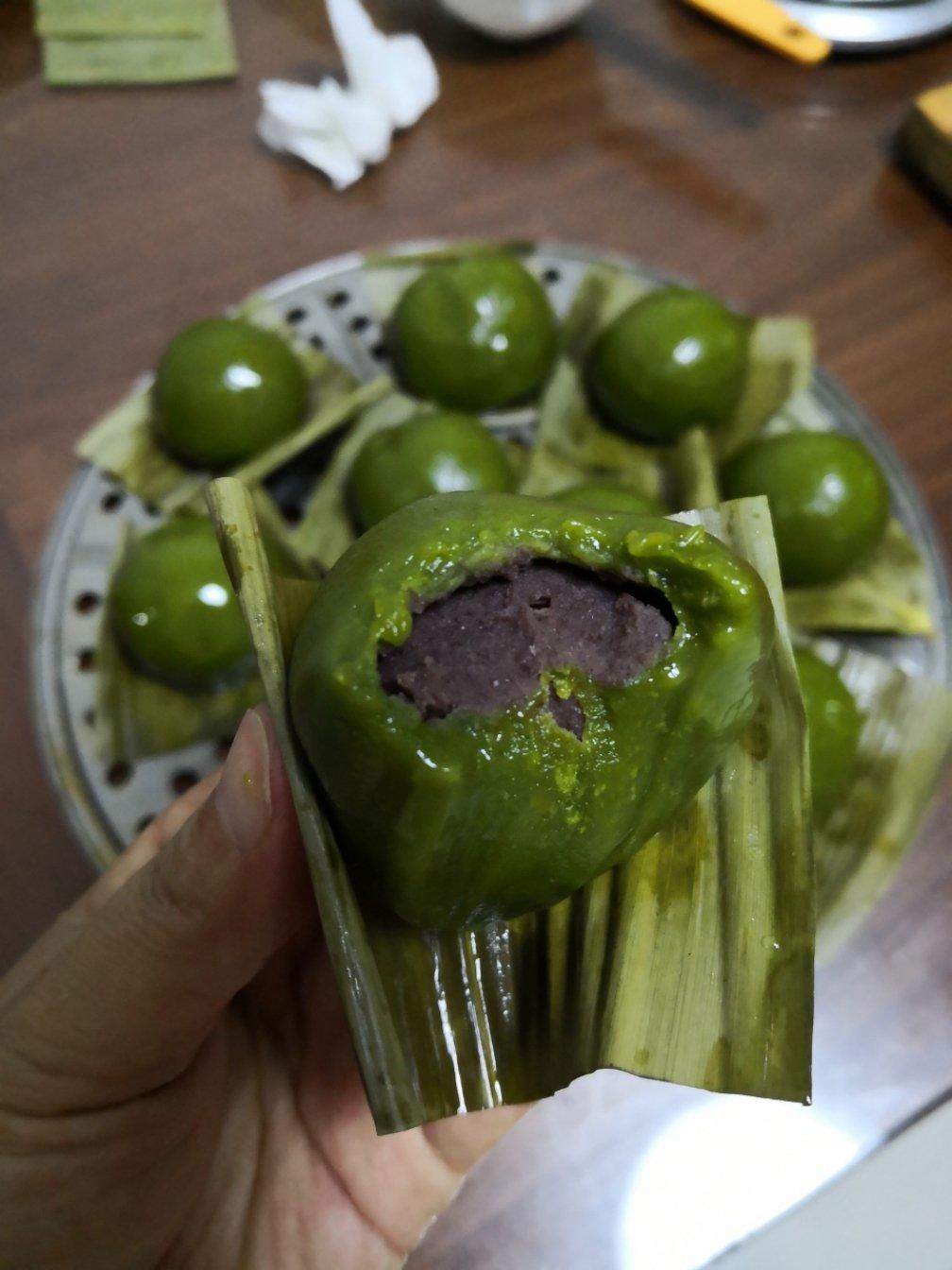 青团 | 流沙花生黑芝麻馅