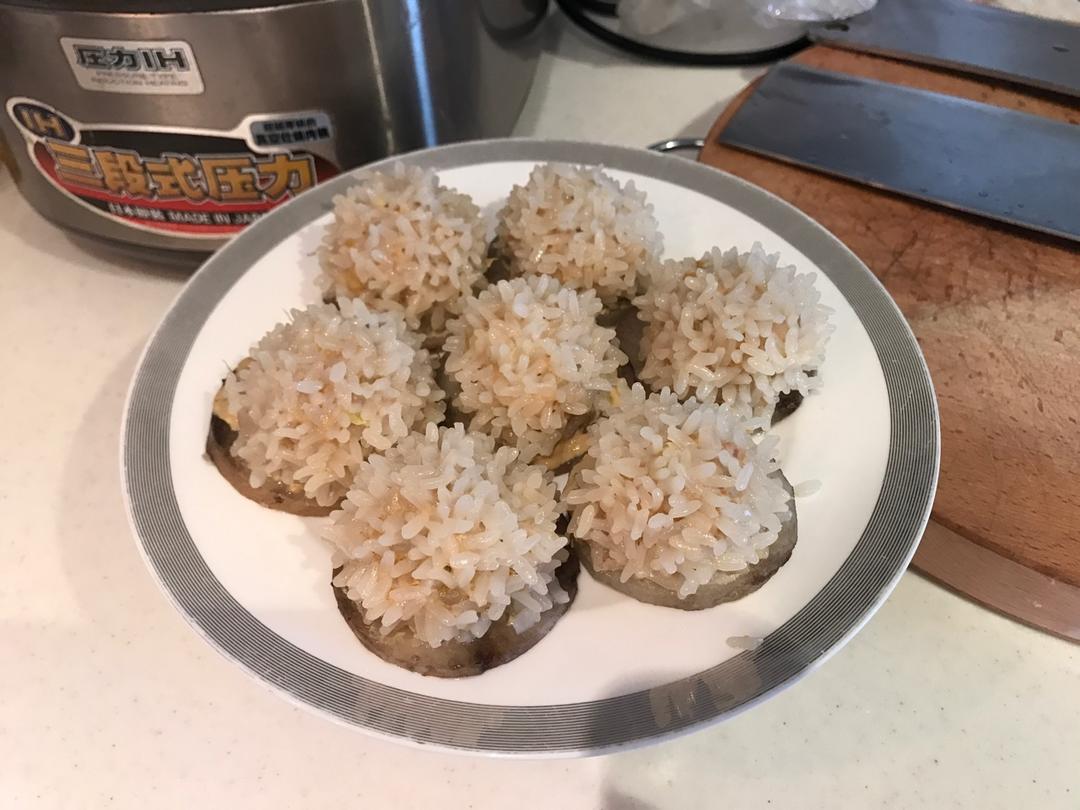 蒸糯米丸子
