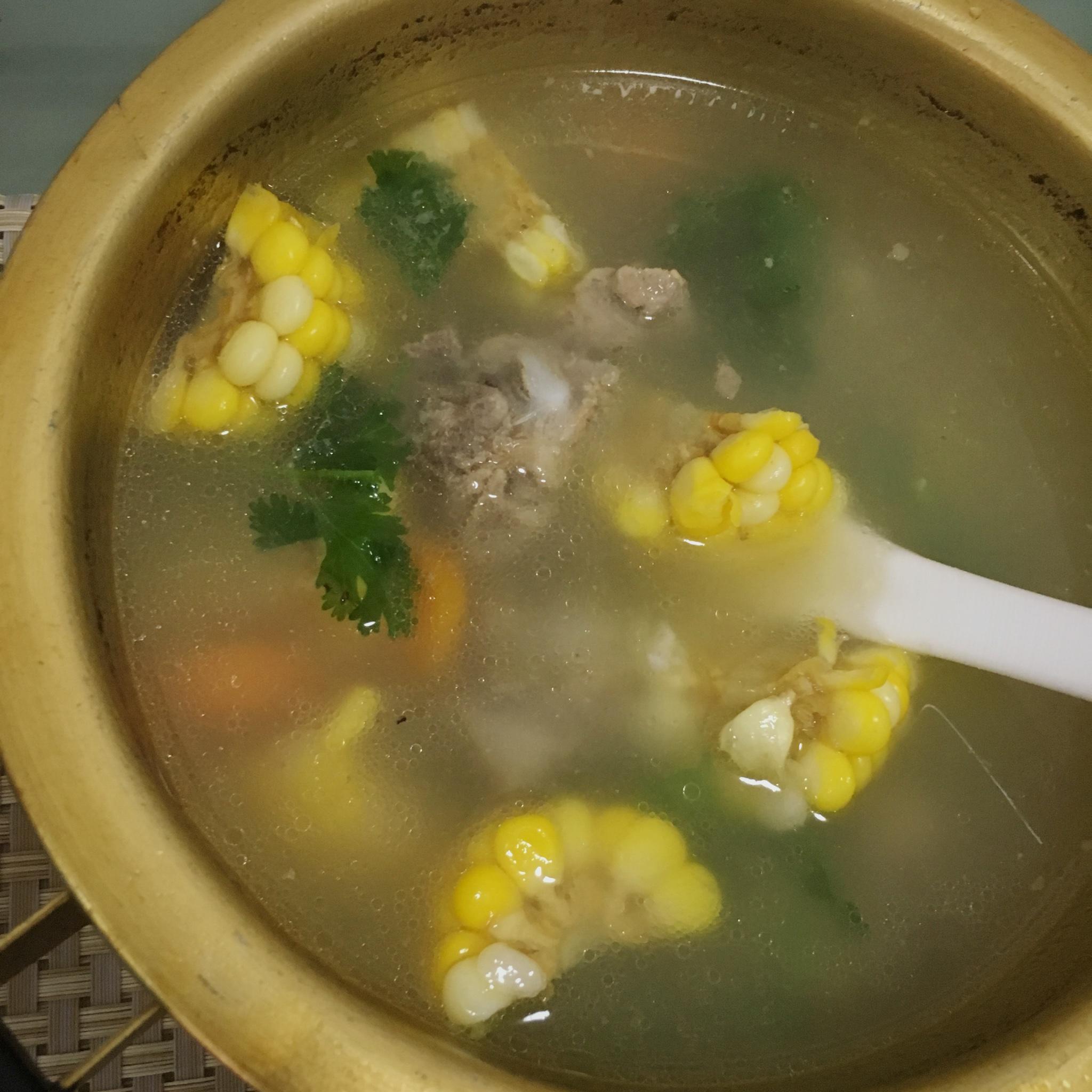 潮汕版玉米排骨汤的做法