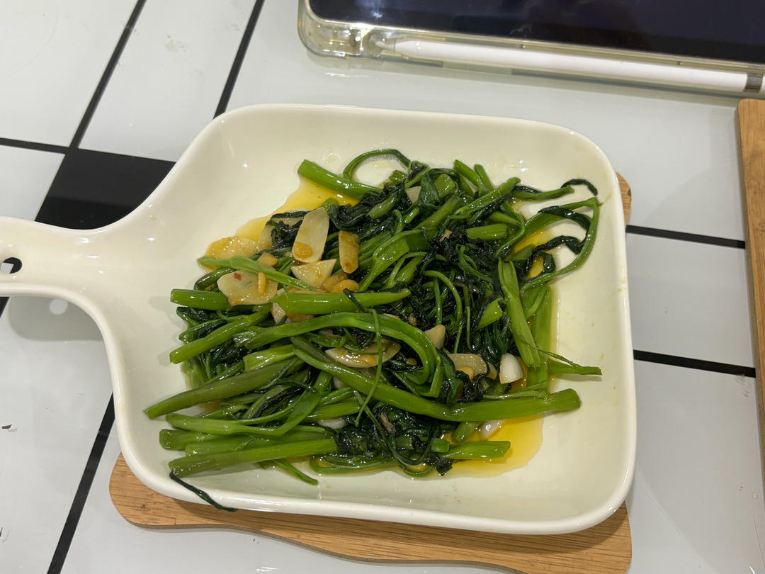 普宁豆酱炒空心菜