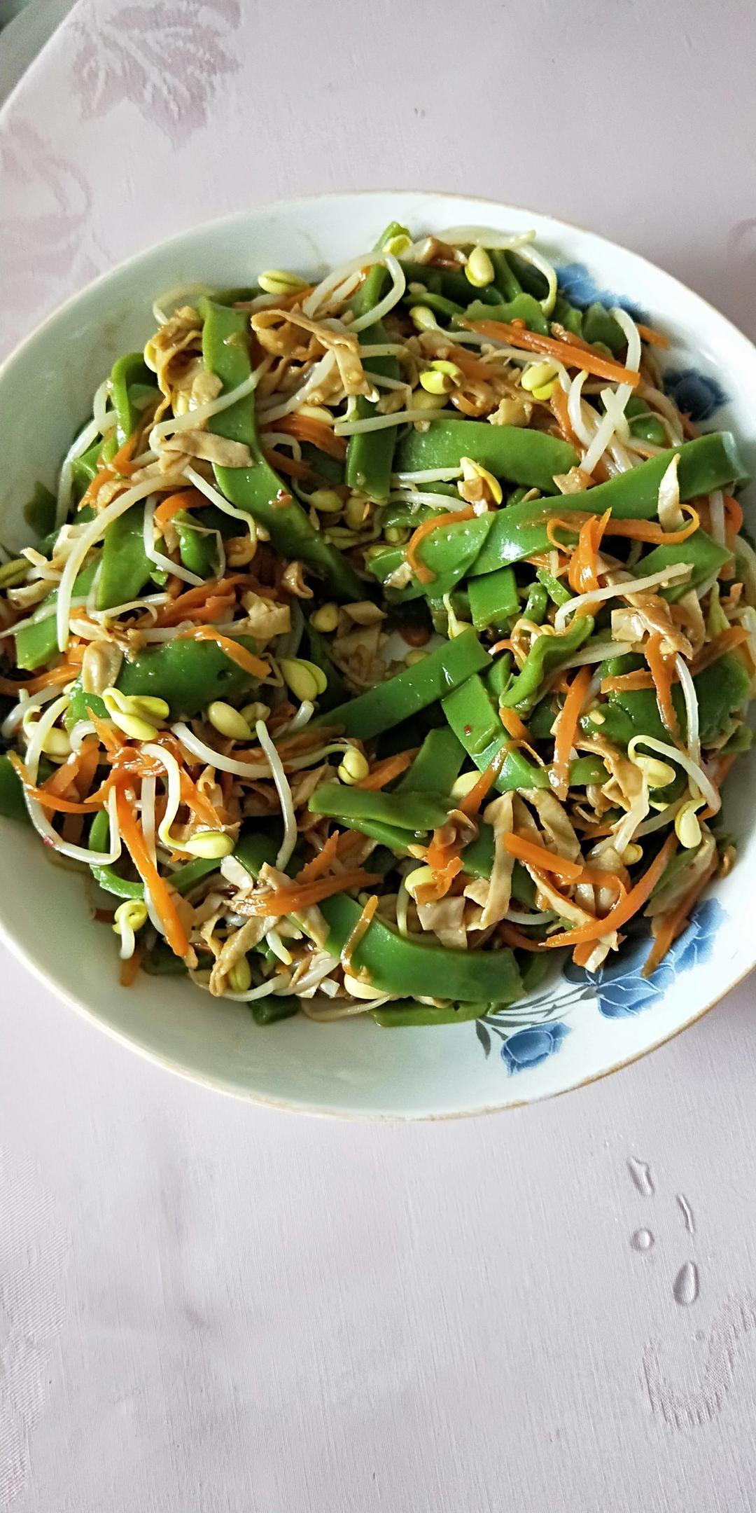 快手凉皮（附视频。不洗面筋。）