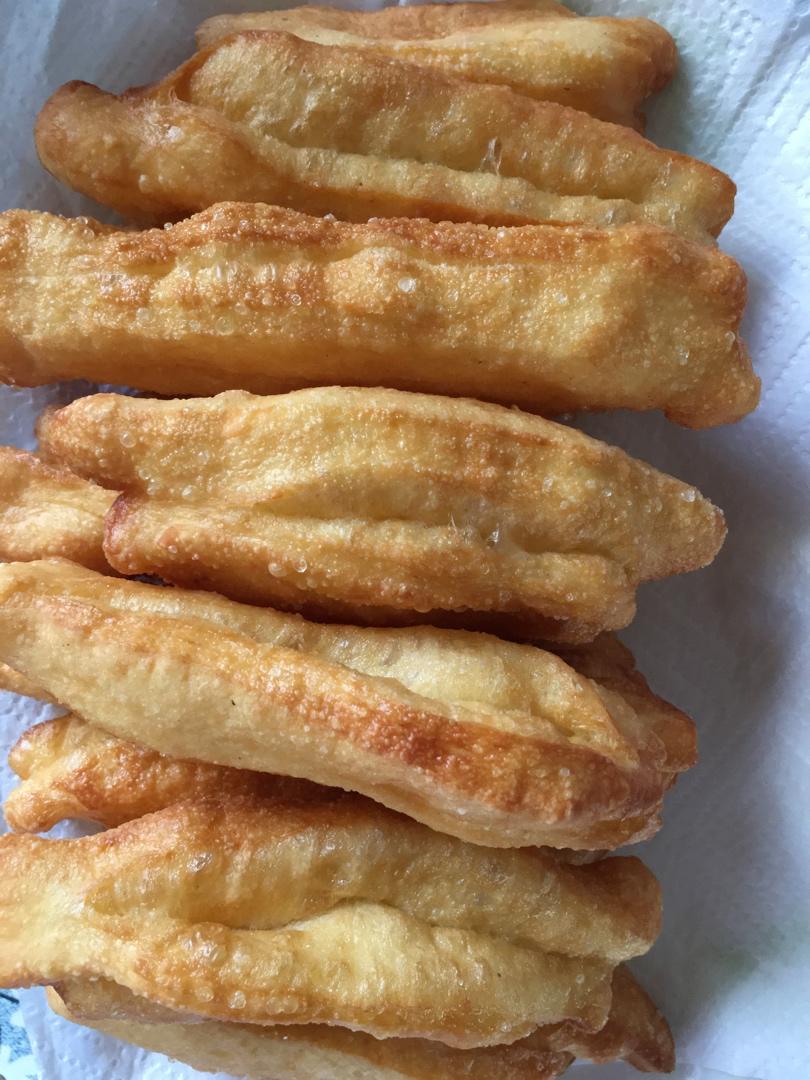 快手早餐～自制油条（酵母版，不含泡打粉、膨松剂）