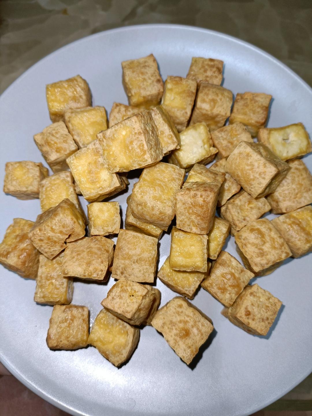 空气炸锅别闲置了❗️巨好吃～炸豆腐