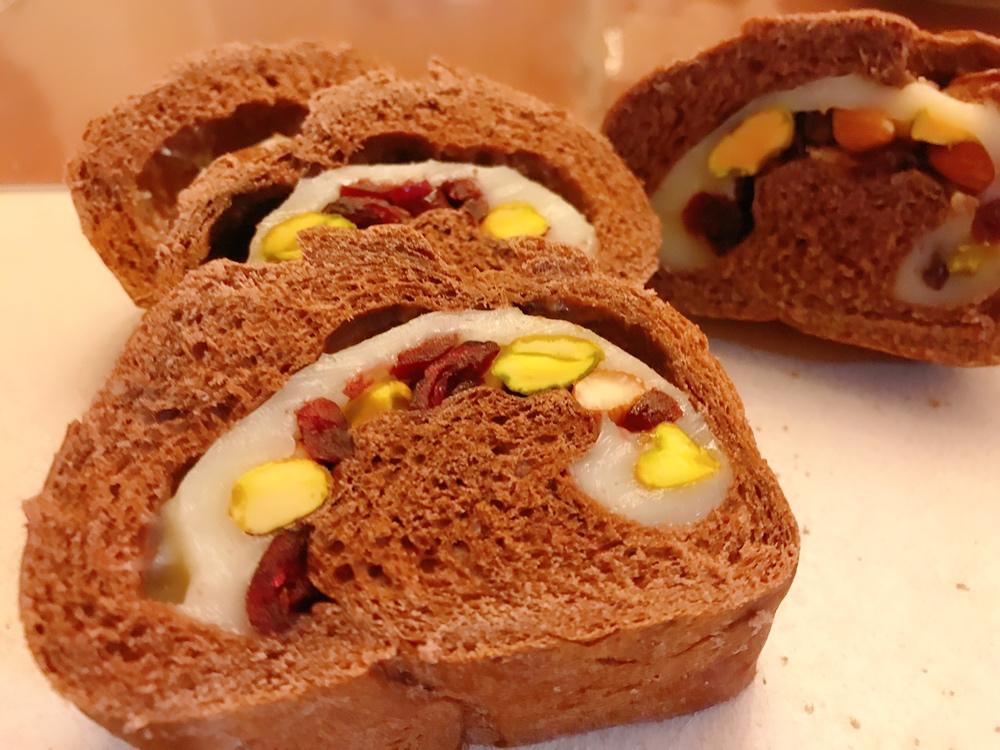 巧克力麻薯软欧包