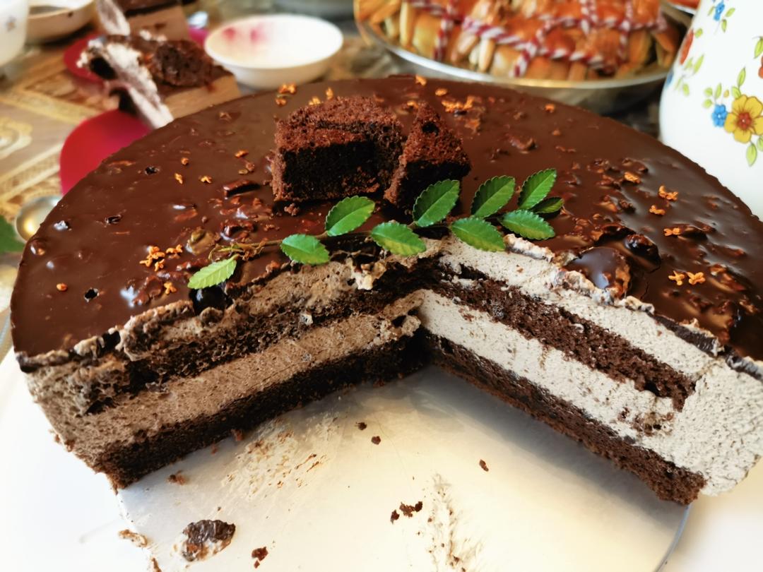 可可慕斯（清爽不腻口感丰富）八寸