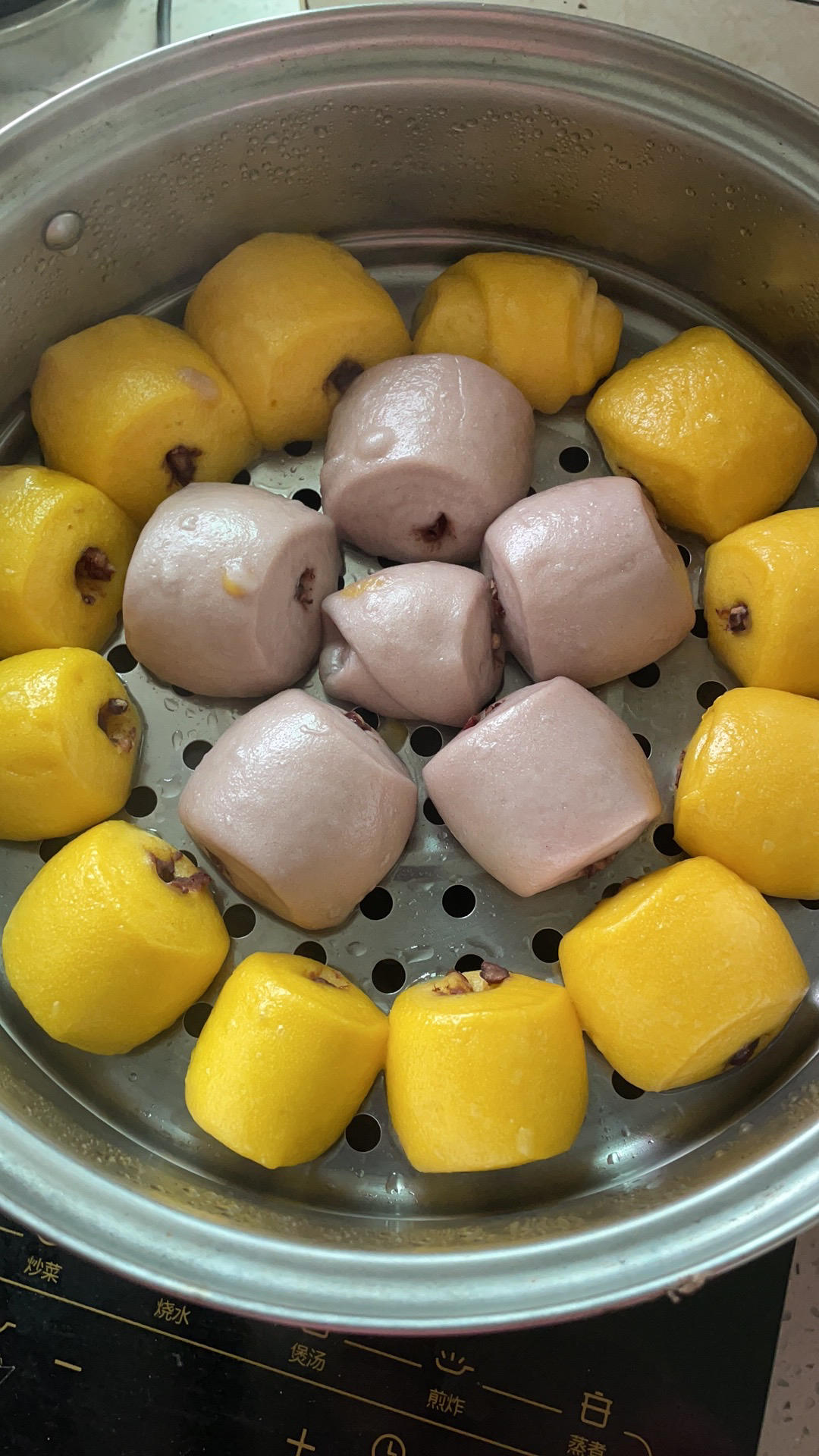 迷你刀切豆沙包 *花儿馒头104