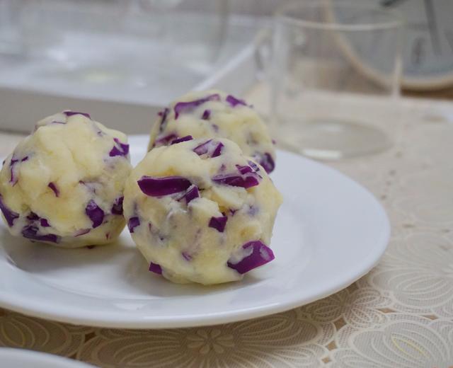 紫甘蓝土豆泥沙拉