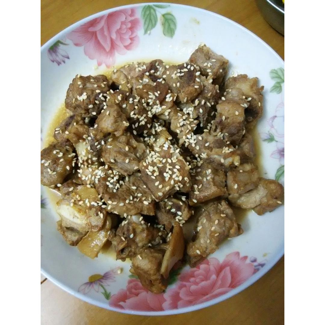 腐乳烧排骨