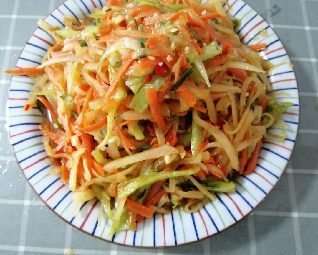 凉拌土豆丝的做法
