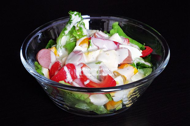 自制健康沙拉酱