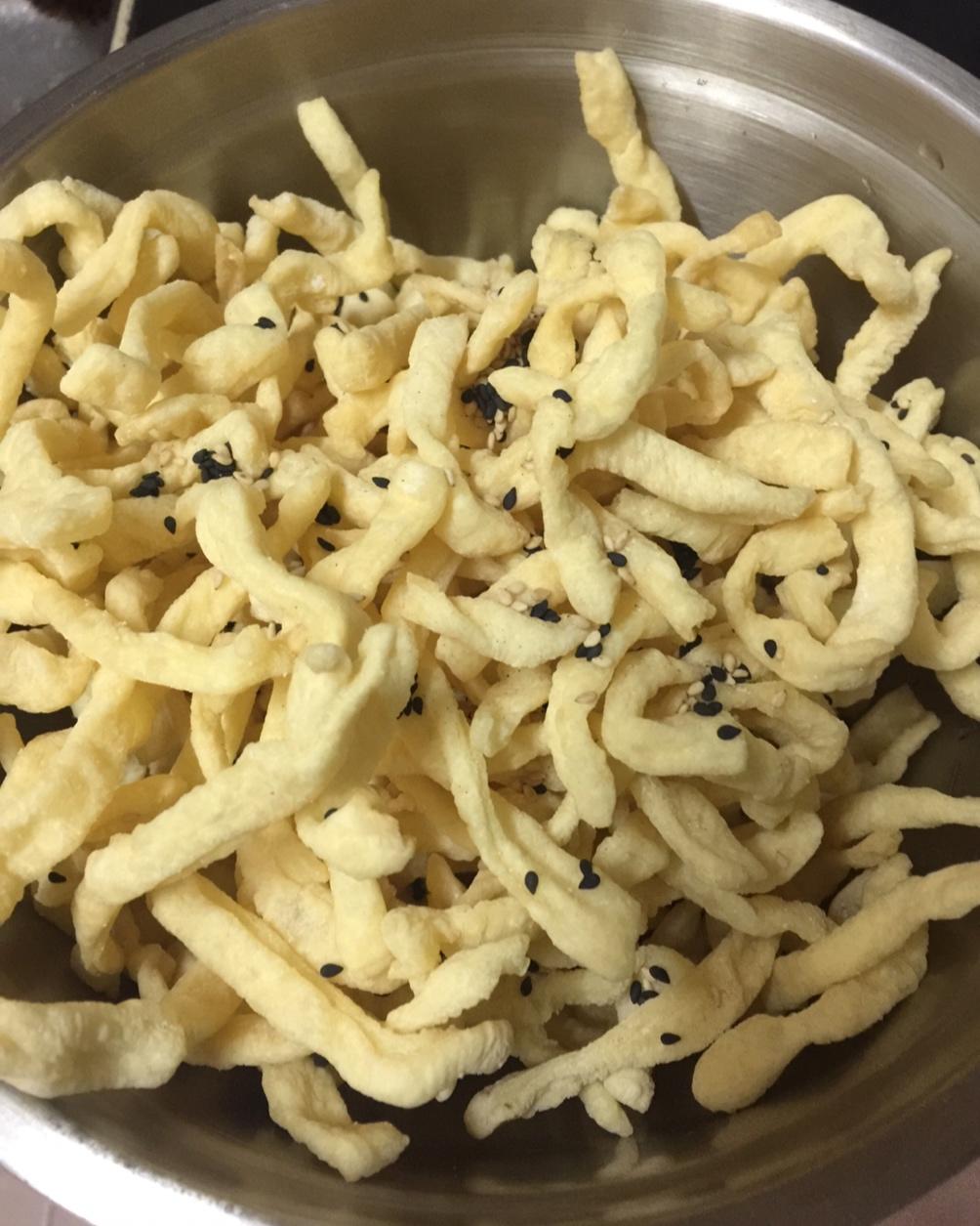 松软的鸡蛋沙琪玛