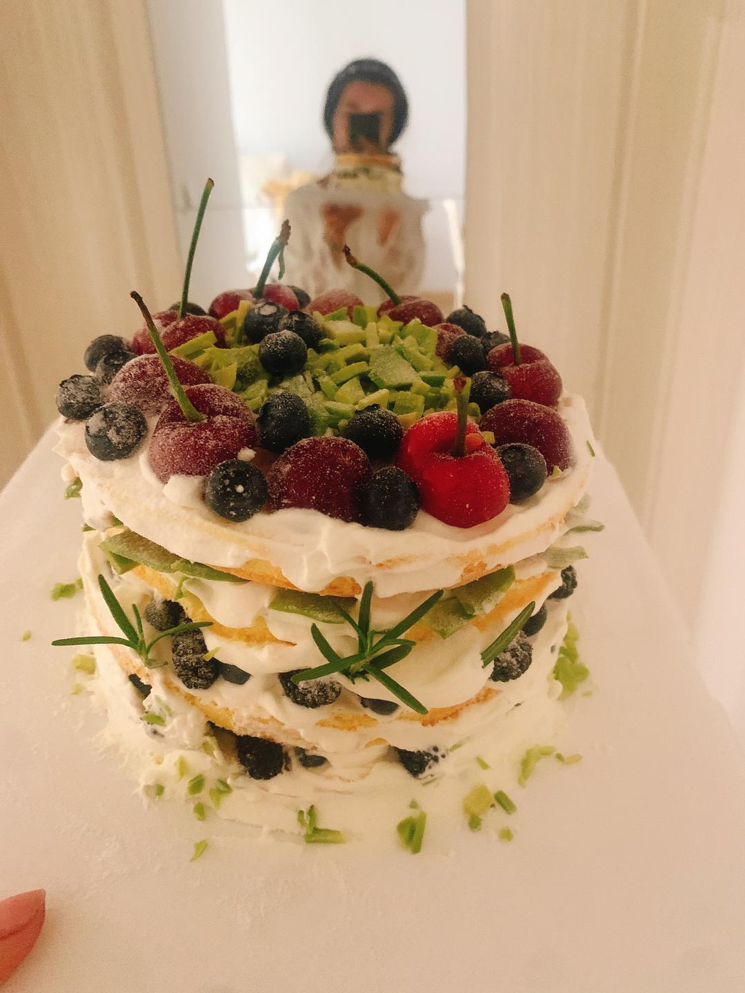 本来想喂猪的裸蛋糕