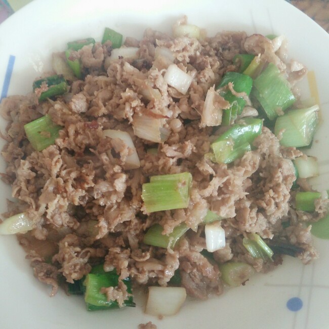 葱爆羊肉