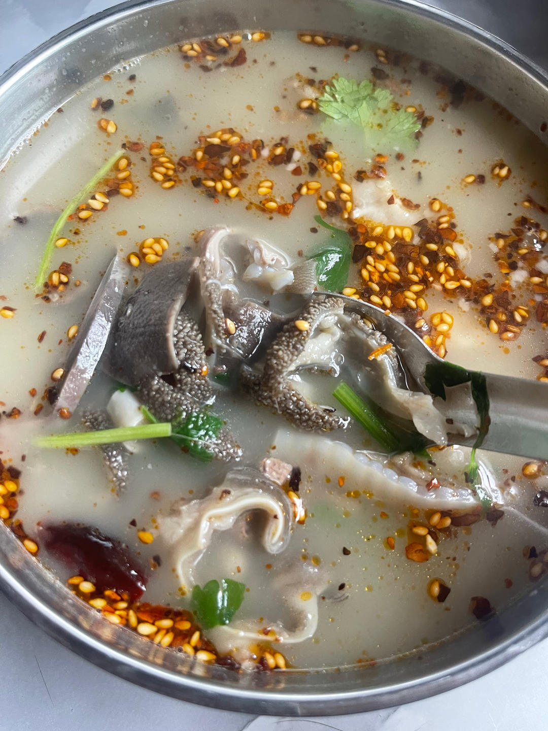 家庭版「羊杂汤」