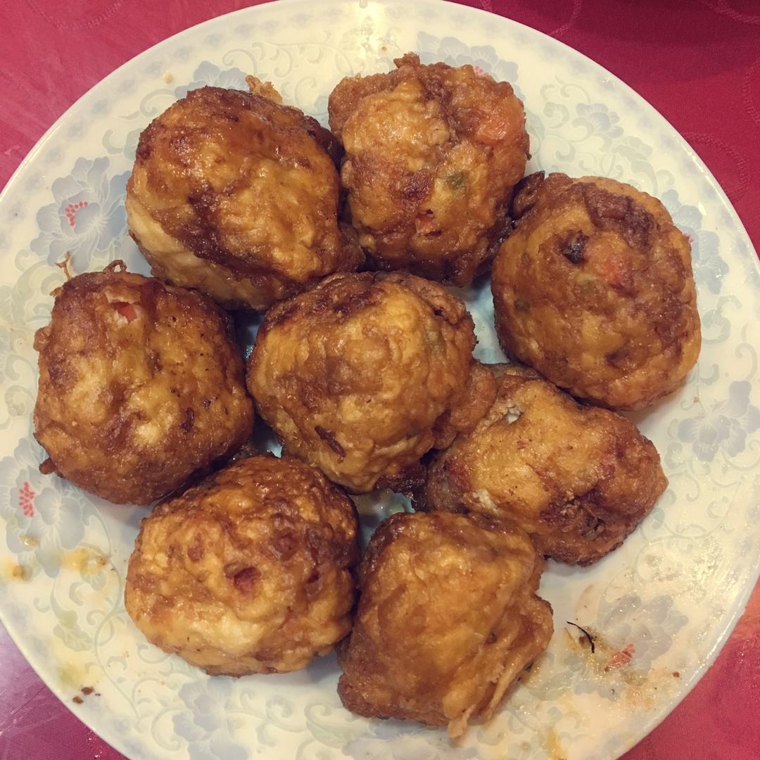 韩国料理——豆腐饼(동그랑땡)
