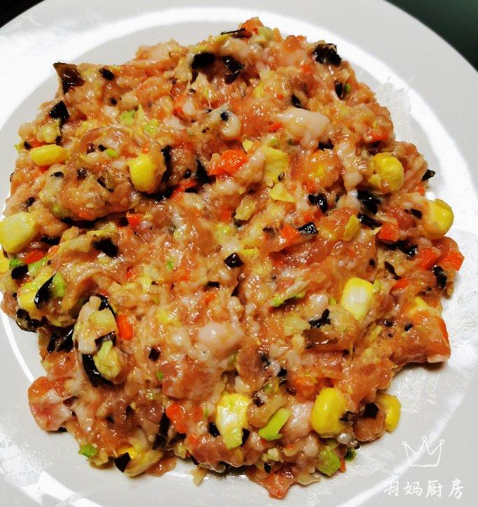 分享一个好吃的饺子馅（类似于湾仔码头的玉米鲜肉饺子馅）