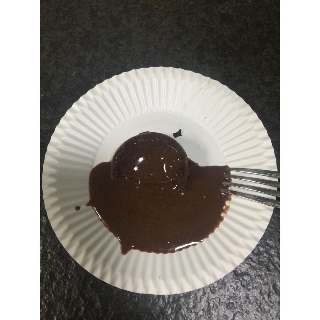 巧克力熔岩蛋糕(全图文超简单)