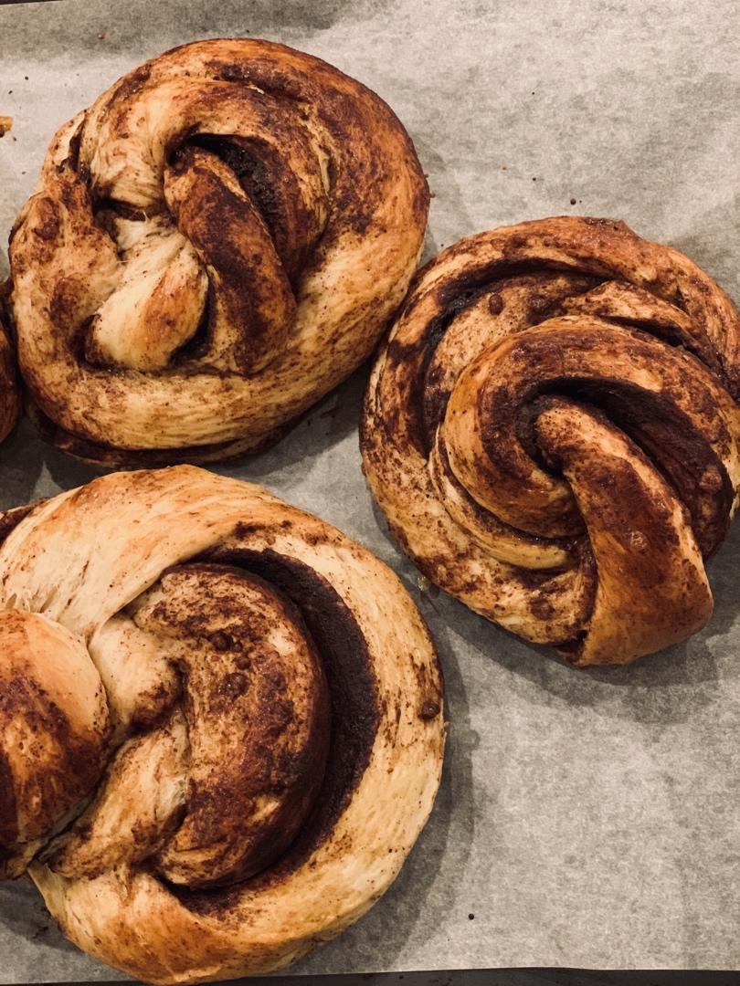 瑞典肉桂卷（附鲜酵母、活性干酵母、即时酵母用量换算公式）