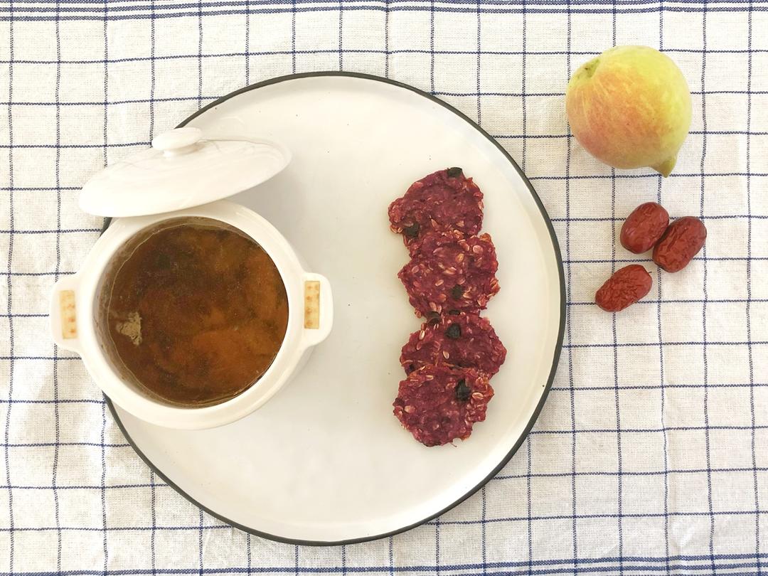 低卡红薯燕麦减脂饼干零食（超级精简版）