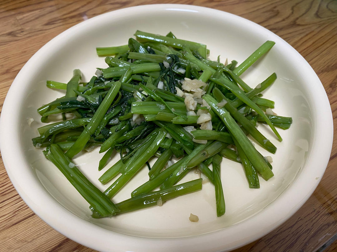 蒜香空心菜❗️5分钟快手菜