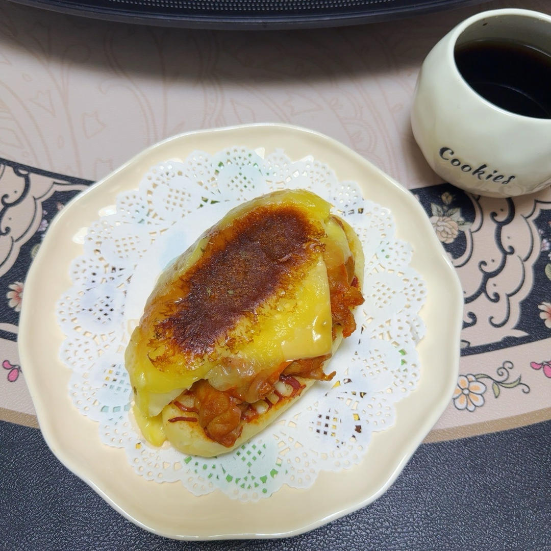 网红芝士瀑布鸡排包/超好吃/锁死这个配方