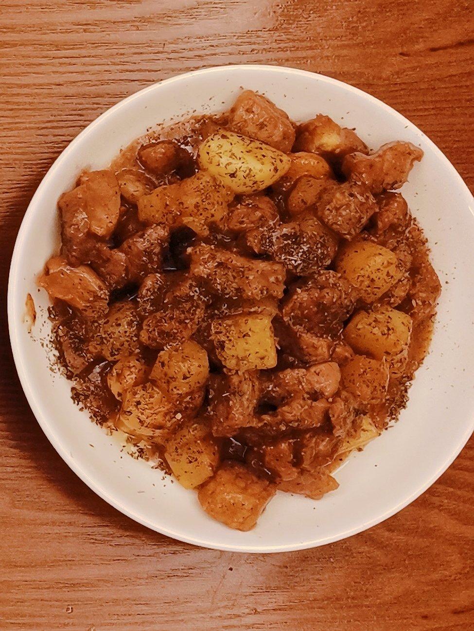 好吃到舔盘的蒜香黑椒牛肉粒