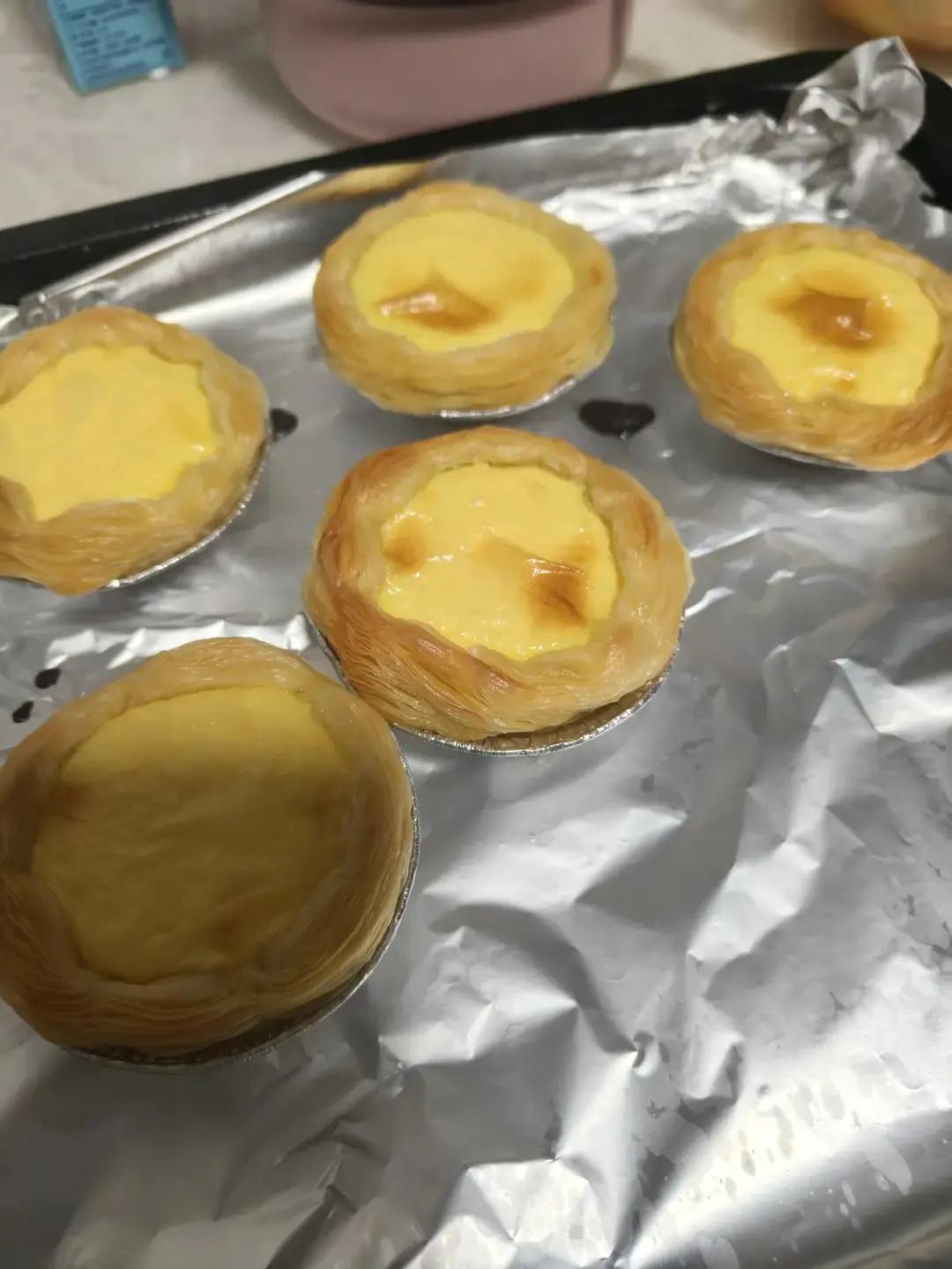 超完美味道超正的蛋挞配方，比KFC的还要嫩还要香~做过最好吃的蛋挞配方