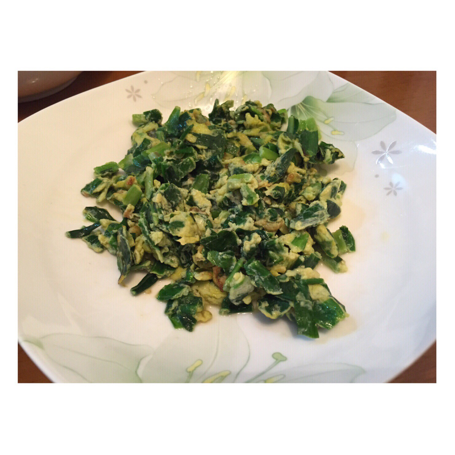 韭菜炒鸡蛋