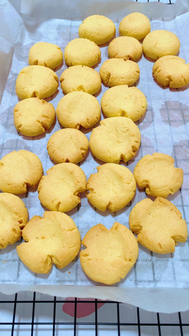 烘焙小白cindy做的玛格丽特小饼干