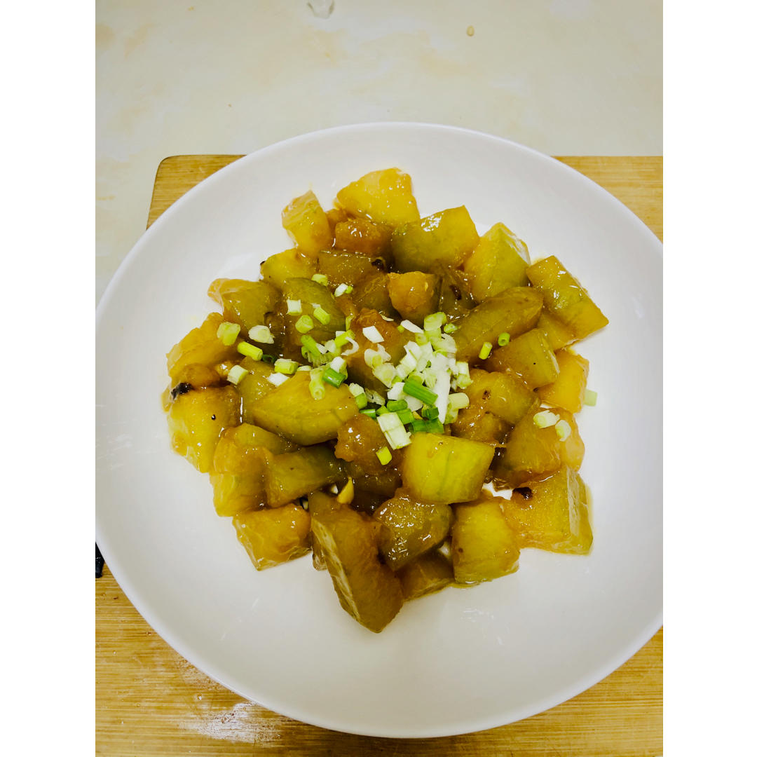 蚝油焖冬瓜