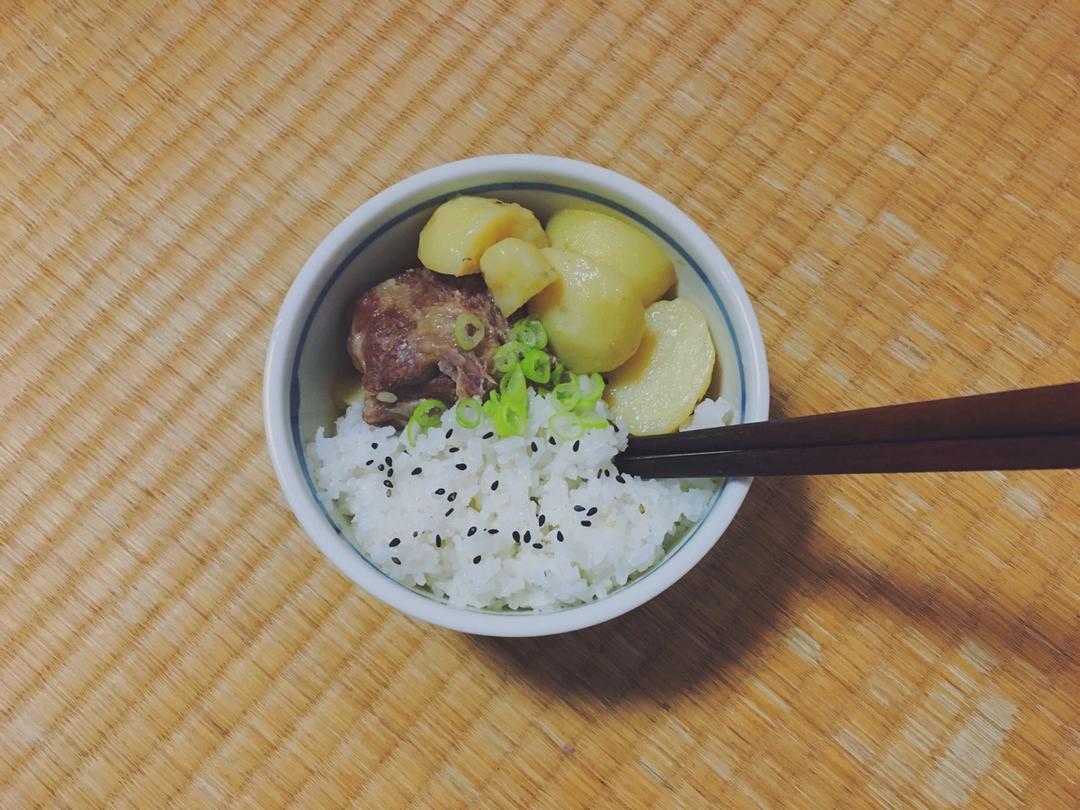 胡萝卜土豆炖排骨