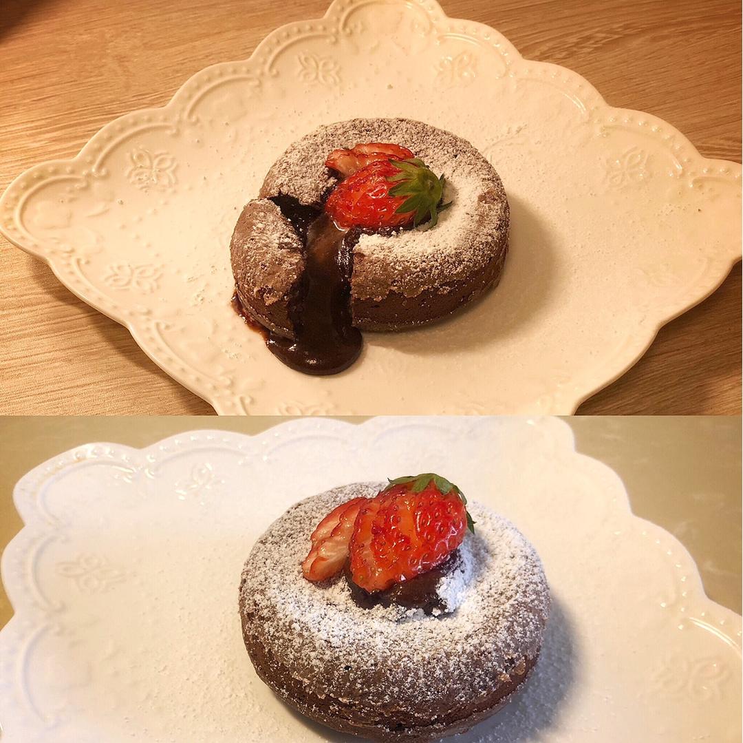 巧克力熔岩蛋糕